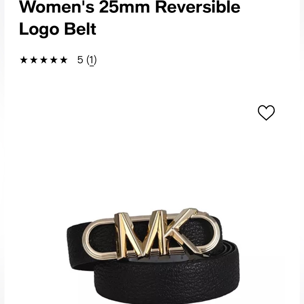 Brand Spaken New! MICHAEL KORS BOUJEE WAIST BELT FOR $59 SIZE L